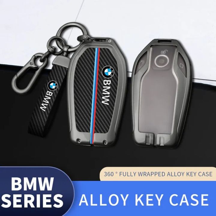 Leather TPU Car Smart Key Case Cover Shell Bag for BMW 5 7 series G11 G12  G30 G31 G32 i8 I12 I15 G01 X3 G02 X4 G05 X5 G07 X7