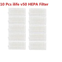 nm-10 Pcs Vacuum Cleaner Filters Ilife V50 Hepa Filter For Ilife V50 Vacuum Cleaner Parts