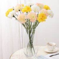 Artificial Flowers 1Pc Silk Carnationr for Wedding Decoration indoor