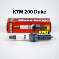 หัวเทียน BRISK PREMIUM ZS ไร้เขี้ยว KTM 200 Duke Spark Plug (SZ21RC) รองรับเฉพาะเบนซิน 95 Made in EU