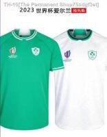 ﹉ Rugby 2023 World Cup Green Ireland Home and Away Tops Rugby Training Wear Mens Short Sleeves