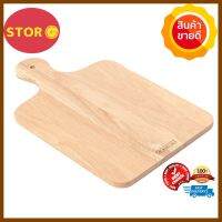 บริการเก็บเงินปลายทาง เขียงไม้ แท้ SERVING BOARD (L) สำหรับสับหั่นหรือเสิร์ฟอาหาร งานไม้แกะสลักปราณีตสำหรับห้องครัว by stor