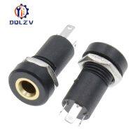 ◙▫ Rainbow8csfsg 1/3/5PCS Audio Jack Socket Stereo 3 Pole Solder Panel Mount With Headphone Female PJ-392A PJ392A