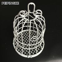 New 1pcs Metal White Bird Cage Candy Box Wedding Gifts Favors Iron Wedding Card Holder Birdcage Boxes 11*7cm Storage Boxes