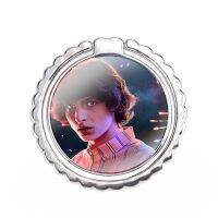 แหวนดีไซน์สวยหมุนได้สำหรับทีวี Finn Wolfhard Stranger สิ่งการ์ตูนสำหรับมือถือโทรศัพท์ดีไซน์นิ้วแฟชั่น