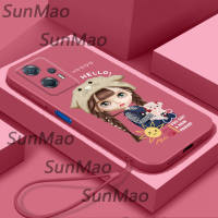 เคสโทรศัพท์ Poco F5 ซิลิโคนอ่อนนุ่มปกหมวกออกแบบปกสำหรับสาว