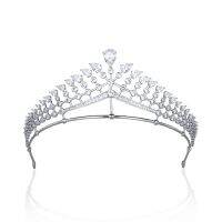 ™ Cubic Zirconia Wedding TiaraCrystal Bridal Headpiece Diadem for GirlPromParty Hair Accessories CH10408