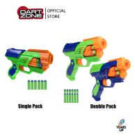 DART ZONE® ปืนของเล่น กระสุนโฟม ดาร์ทโซน บริซไฟเออร์ (แพ็คเดี่ยว/คู่) Blitzfire Quickshot Blasters ของเล่นเด็กผช ปืนเด็กเล่น เกมส์ (ลิขสิทธิ์แท้ พร้อมส่ง)