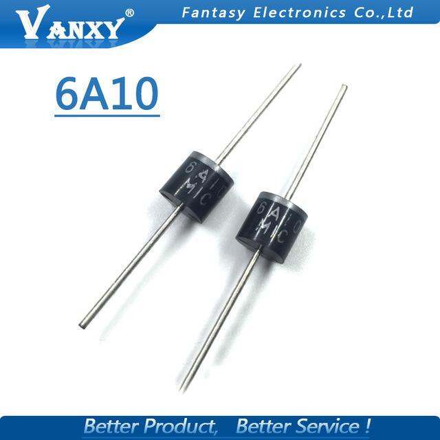 20pcs Rectifier Diode 6A 1000V R-6 6A10 | Lazada PH