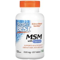 ((มีสินค้าพร้อมส่ง)) Doctors Best, MSM with OptiMSM, 1,500 mg, 120 Tablets