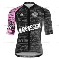 Arriesga Black Cycling Jersey Summer Mtb Jersey Short Sleeve Bike Shirt Clothing Triathlon Maillot Ciclismo Hombres