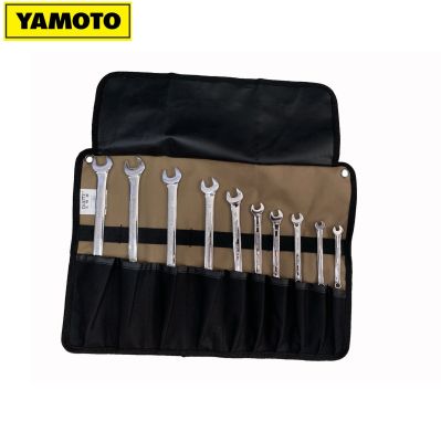 YAMOTO ชุดประแจ 10ตัว/ชุด แหวนแหวนข้างปากตาย 6, 7, 8, 9,11, 12, 13,14, 15, 16