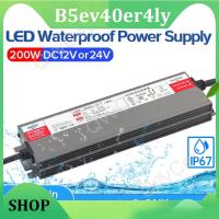 B5ev40er4ly Shop 200W LED Driver DC12V DC24V IP67 Waterproof Lighting Transformers for Outdoor Lights Power Supply AC100-265V 200W