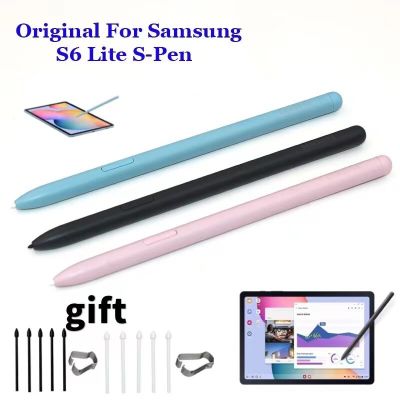 ปากกาสัมผัสหน้าจอใหม่เหมาะสำหรับซัมซุงกาแล็กซีแท็บ S6ไลท์ S6lite P610 P615ปากกาสไตลัส S-ปากกาสำหรับเปลี่ยนที่มีโลโก้