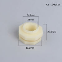 SUN ABS ขั้วต่อถังเก็บน้ำ,ขนาด1/2 "3/4" 1 "สำหรับตู้ปลาตู้ปลา