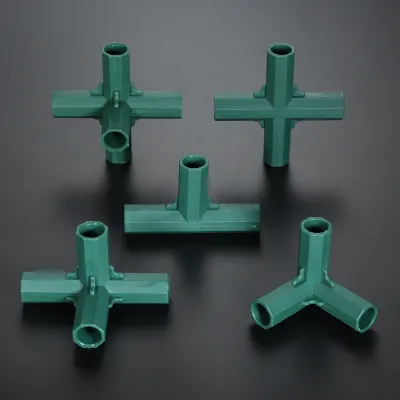 2Pcs 16mm Plastic PVC Pipe Fitting Stable Support Heavy Duty Flower Stand Greenhouse Frame Building Connector Garden Tool 5 Type