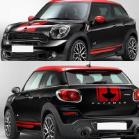 Car Racing Stripes Door Side Hood Trunk Front Rear Stickers Decal Wrap Vinyl For Mini Cooper Paceman R61 Car-Styling Accessories