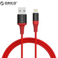 ORICO(LTK) LTK Lighting to USB Cable 1M 2.4A Braided Cable Charging &amp; Data Cable For iphone X iphone 8