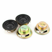 202110pcslot 3W 4R Speaker Mini Speakers Amplifier Rubber Gasket Loudspeaker Trumpet 3 Watt 4 ohms Speaker Horn Diameter 40MM