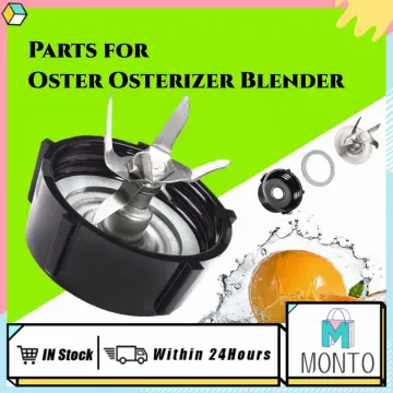 Ice Crusher Blender Blade 4961, Jar Bottom Cap 4902, Coupling and 2 Gaskets Replacement Part Compatible with Oster & Osterizer