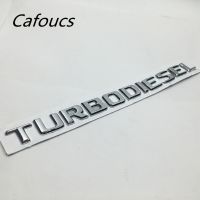 For Benz W463 W140 W124 Turbodiesel lettering emblem mark rear trunk turbo diesel logo stickers