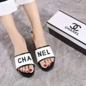 Authentic Chanel Slingback Heels Womens Fashion Footwear Heels on  Carousell