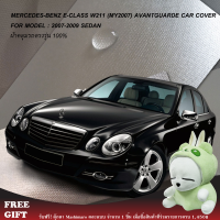 Caraccessories1 ผ้าคลุมรถ Mercedes-Benz E-Class W211 (MY2007) Sedan (2007-2009) ตรงรุ่น100% คลุมพอดีกับตัวรถ ไม่ติดสีรถ ไม่ทำให้เกิดรอยขนแมว