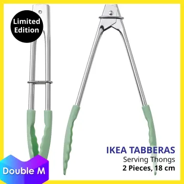 TABBERAS Mesh bag, set of 2, green/lilac - IKEA