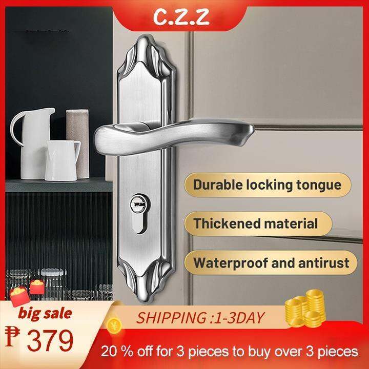 vp385 304 stainless steel Door Lock Set Silent Door Knob AntiTheft