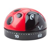 ♚♚ Study Timer Cute Creative Ladybug Shape Study Timer Anti-fade Timer Reminder