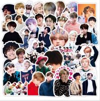 สติ๊กเกอร์ Kpop Bts Bangtan Boys น่ารักสําหรับตกแต่งไดอารี่โน๊ตบุ๊ค 50 ชิ้น