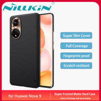 Nillkin เคสแข็งป้องกันรอบด้าน,เคสฝาหลังผิวด้านสำหรับ Huawei Nova 9ของแท้