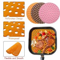 【hot】 Air Fryer Silicone Accessories Non-stick Baking Pastry Tools Bakeware Mats Grilled Saucer