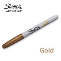 Sharpie ปากกาเคมี ปากกาเขียนป้าย ชาร์ปี้ Fine 1.0mm - สีทอง