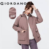 *Giordano เสื้อแจ็คเก็ตแขนยาวผู้หญิง เสื้อฮู้ดแขนยาวผญ ลุคสตรีท สไตล์เกาหลี 13372783