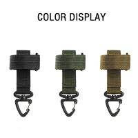 Outdoor Keychain Tactical Clip Molle Webbing Gloves Rope Holder