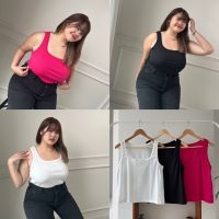 frieda NEW TANK IN PLUS SIZE เสื้อกล้ามสาวอวบ คนอ้วน