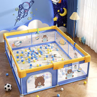 Playpens เด็กรั้วรั้วป้องกันเกมส์เด็กบ้านความปลอดภัย Playards พร้อมสระบอลและจับแหวนศูนย์กิจกรรมในร่มและกลางแจ้งสำหรับเด็กวัยหัดเดิน