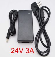 1PCS 24V3A High quality AC Converter Adapter LED Power Supply Charger for LED Light or LCD Monitor CCTV US EU AU UK Plug