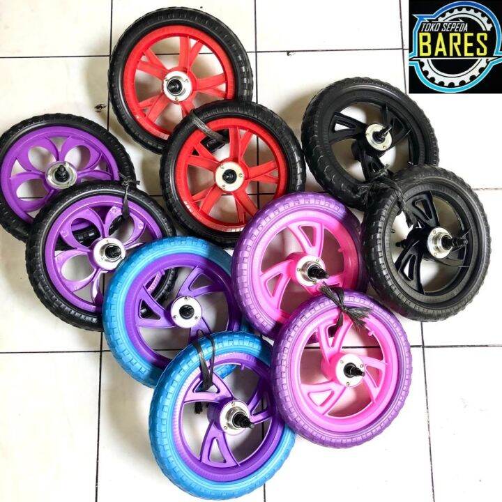 Roda Velg Ban Mati EVA Sepeda Anak BMX / Mini 12 Atlantis AT-PJ-118 ...