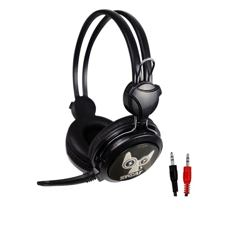 【Hot Stock】 PC Headset With Mic Gaming Headset Earphones With Mic H2