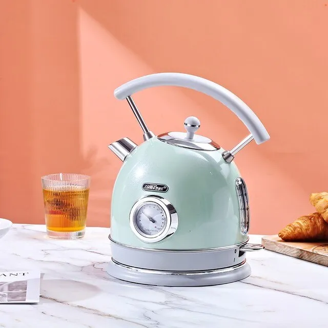 British Retro Electric Kettle Strix Temperature Control 1.8L Large