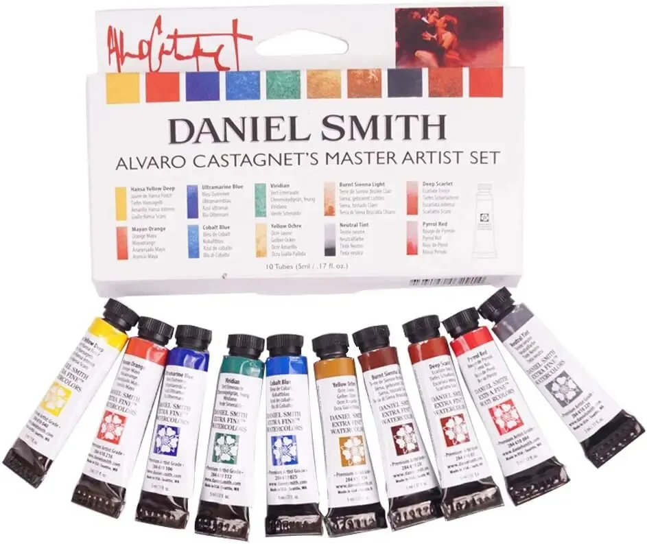 DANIEL SMITH Watercolor, 5ml tubes, Jean Haines Master Artist Set