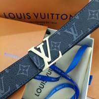 เข็มขัด LV จากปารีสสำหรับผู้ชLOUISVUITTON-Originalายและผู้หญิง,เข็มขัดลำลองธุรกิจที่ดีที่สุดกล่องของขวัญ9339