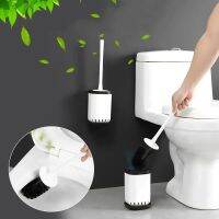 Home Toilet Brushes Holder Stand Guard Set Wall-mounted Bathroom Cleaning Tool