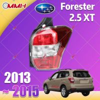 Subaru Forester ไฟท้าย 2013-2015 เสื้อ​ไฟท้าย ไฟท้าย​แต่ง ไฟท้ายไฟเบรค​ ไฟเลี้ยว Taillamp Taillight ไฟท้าย​ พร้อมทับทิม ไฟท้ายกันชนหลังสําหรับ​ ทับทิมในฝาท้ายไฟท้าย