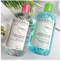 Bioderma 500 ml. เช็ดเครื่องสำอาง ผิวแพ้ง่าย ผิวมัน ผิวแห้ง