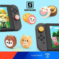 GeekShare Collection2 4PCS Silicone Cat Claw Joy Con Thumb Grip Set ครอบปุ่มลายรูปสัตว์น่ารัก