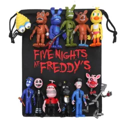 3pcs/set Five Night at Freddy Anime FNAF Final Boss Freddy Toys Bonnie Bear  Action Figure PVC Model Sundrop Toys Gifts (B) : : Toys & Games