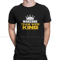 Team Wipe King  Men T Shirts COD Warzone Game Humorous Tees Short Sleeve O Neck T-Shirts Cotton Printed Tops 4XL 5XL 6XL